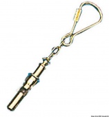 Osculati 35.838.00-S - Брелок для ключей из полированной латуни с подвеской Свисток 