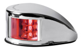 Osculati 11.037.21 - Бортовой огонь светодиодный Mouse Deck красный 112,5° 12 В 0,7 Вт 85,5 x 68,5 x 38 мм видимость до 2 миль из нержавеющей стали