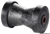 Osculati 02.003.00 - Традиционные ролики черные 130 мм 