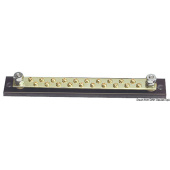 Osculati 14.207.12 - Монтажная шина BusBar 12 / 48 В 150 А 225 x 31 мм