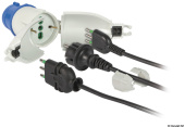 Osculati 14.338.00 - Fanton 73020 Переходник берегового питания 16A 250B IP44 под розетки Schuko