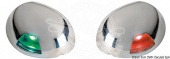 Osculati 11.050.01 - Светодиодный навигационный огонь Sea-Dog из нержавеющей стали 12 м красный 112,5° левый борт 