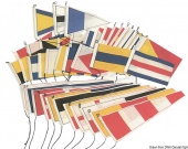 Osculati 35.453.12 - Комплект флагов МСС из полиэфира 30x45 см единая гирлянда 