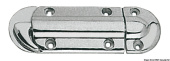 Пружинный ограничитель открывания двери из хромированной латуни 120x40x12 мм