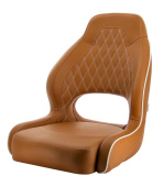 Vetus CHDRIVECB DRIVER, sports helm seat, orange brown (cognac)