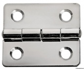 Osculati 38.467.80 - Петли толщиной 1,3 мм из полированной нержавеющей стали, 38x33 мм 