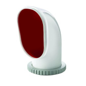Vetus SAMOEN Cowl ventilator type Samoen, silicone with red interior, Ø 125 mm (incl. synthetic deck ring and nut)