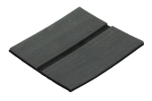 Vetus NOSKIDSBL VETUS non skid deck in black teak with caulking look, self-adhesive (3M) EVA foam 240 x 90 cm