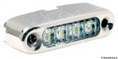 Osculati 13.634.31 - Светодиодный светильник ATTWOOD дежурного освещения, 12В 1,1Вт, горизонтальный, синий 