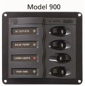 Панель BEP 900 12/24В на 4 переключателя