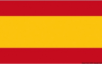Osculati 35.450.05 - Флаг Испании гостевой 70 x 100 см 