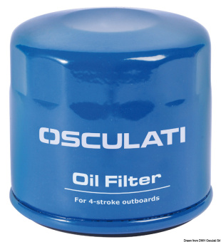 Osculati 17.504.10 - Масляный фильтр для моторов Mercuty 8/30л.с./Honda 8/60л.с./Tohatsu/Yanmar (2 шт)