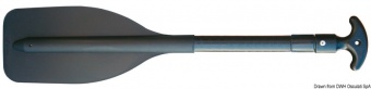 Osculati 34.459.19 - Малогабаритное телескопическое весло, 70-118 см 