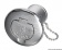 Osculati 20.568.31 - Палубная горловина из хромированной латуни с плоской крышкой зеркальной полировки под ключ FUEL 38 мм 