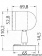 Osculati 13.947.11 - Светодиодный точечный светильник 12/24В, полированная латунь 
