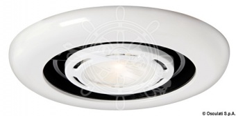 Osculati 13.580.12 - Встраиваемый галогенный светильник с вытяжным вентилятором Extract and Light 12В (1 компл. по 1 шт.)