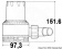 Osculati 16.504.24 - Трюмные помпы ATTWOOD для тяжелых режимов эксплуатации 1700 24V 96л/мин 3,5Amp (1 компл. по 1 шт.)