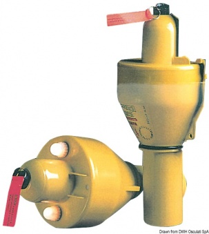 Osculati 30.431.00 - Дымовая шашка с самозажигающимися огнями Hansson PyroTech Ikaros 345105 MOB MK IV 500 x 200 мм 
