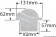 Osculati 25.083.02 - Компас RITCHIE Helmsman 3'' 3/4 (94 мм) с компенсатором и подсветкой белый-белый