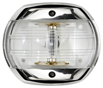 Osculati 11.407.03 - Топовый огонь Sphera Design Classic 12 белый 225° 12 В 10 Вт 90 x 50 x 80 мм из нержавеющей стали