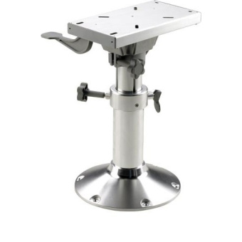Vetus PCMS3547 Manually adjustable seat pedestal with slide, height 35 - 47 cm