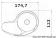 Osculati 02.402.03 - Шпиль ITALWINCH Smart "V", 800W, 12V, 8 мм, Низкий 