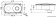 Osculati 15.324.30 - Палубный душ Elissa со смесителем и лейкой Keji со стальным шлангом 2,5 м