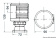 Osculati 11.420.01 - DHR навигационный огонь с кронштейном для установки на стену, красный левый 112,5 ° , мощностью 25 Вт. для судов до 20м
