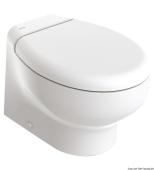 Osculati 50.227.07 - TECMA WC Silence Plus 2G Короткая Глубокая Чаша 12 В