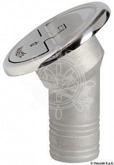 Osculati 20.366.32 - Палубная горловина Quick Lock для Воды 30° с ключом 50 мм 