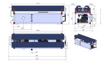 Судовой опреснитель Schenker MODULAR 230 В л/час 230/380 В 1,5 кВт