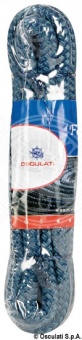 Osculati 06.444.59 - Трос из сверхпрочного полиэфира с огонами для крепления кранцев Синий 1,5 м Ø 6 мм 