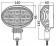 Osculati 13.321.03 - Ориентируемый светодиодный прожектор HD 8x3 Вт для навигационной дуги 10/30 В Osculati