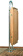 Osculati 71.202.70 - Складная столешница из тикового дерева 70x90 см 