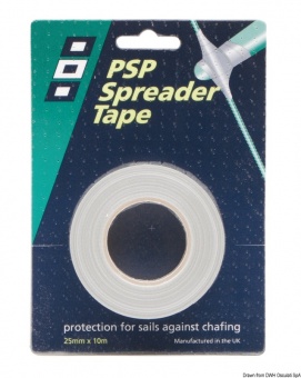 Osculati 65.118.00 - Многослойная клейкая серебристая лента PSP Marine Tapes на основе материала Rayon 25 мм 10 м 