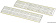 Osculati 14.148.01 - Самоклеющиеся буквы и цифры черного цвета на белом фоне 320 цифр + 272 букв