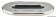 Osculati 14.177.05 - Низкопрофильный сальник из нержавеющей стали Ø до 15 мм