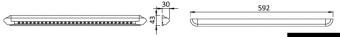 Osculati 13.198.02 - Светодиодный линейный светильник LABCRAFT Astro 24 В 