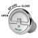 Osculati 20.366.16 - Быстроразъемный Наполнитель палубы для дизеля 30° 38 mm