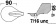 Триммер-анод для моторов MERCURY/MARINER/MERCRUISER 35/225 л.с