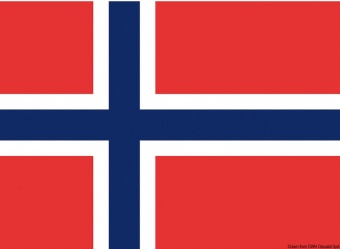 Osculati 35.432.01 - Флаг Норвегии гостевой 20 х 30 см 