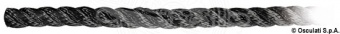 Osculati 06.450.40 - Трехстрендный крученый трос из полиэфира высокой прочности Черный 40 мм (100 м.)