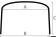 Osculati 46.921.14 - Тент белый BIMINI DEEPTH с четырьмя дугами - высокий Ø 25 мм 260/270 см 