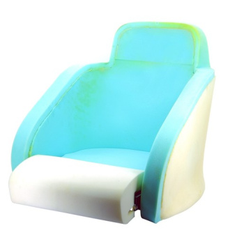 Vetus CHFUSQU - Кресло МАСТЕР, без покрытия, с рамой из нерж.стали, с подолокотниками, темно-синее