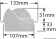 Osculati 25.082.31 - Компас RITCHIE Wheelmark 3'' (76 мм) врезной черный-черный