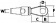 Osculati 05.010.12 - Наконечник LEWMAR из нержавеющей стали 316 с обухом - 12 мм 