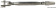 Osculati 07.385.10 - Талреп с клиновым креплением для троса 5 мм 