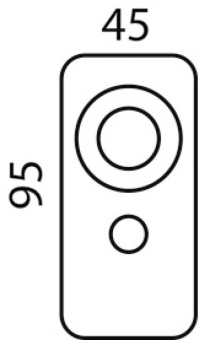 Osculati 13.225.50 - Двухскоростной беспроводной пульт дистанционного управления + Точечное/Наводняющее