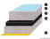 Osculati 65.101.00 - Звукопоглощающие шумоизоляционные панели с тканью из стекловолокна ISO 4589-3
