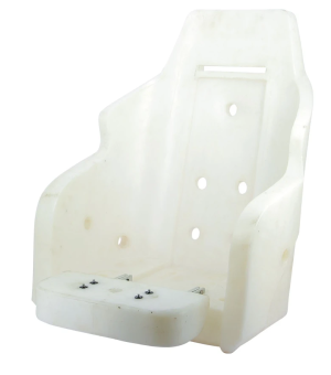 Vetus CHCOMU - Кресло МАСТЕР, без покрытия, с рамой из нерж.стали, с подолокотниками, темно-синее